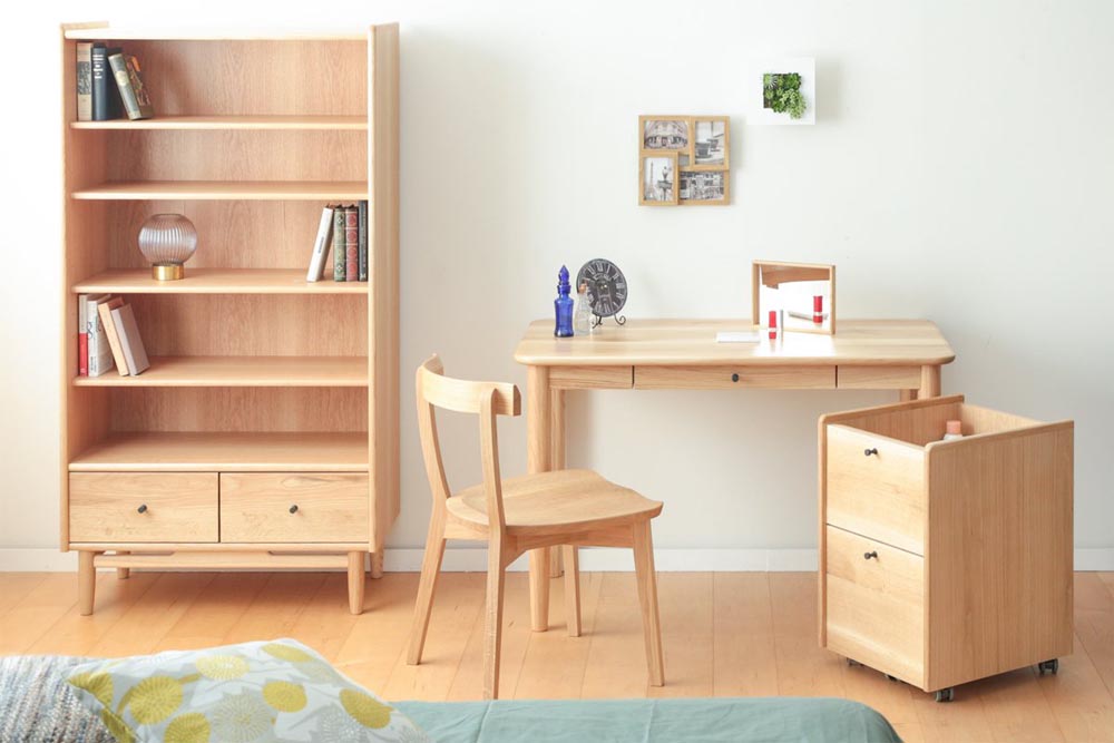 JAM Desk: Alternate design reference; original design reference, not Gulmohar teak finish