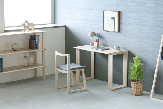 Castor Aralia furniture Desk02: Overall design reference; original design reference, not Gulmohar teak finish