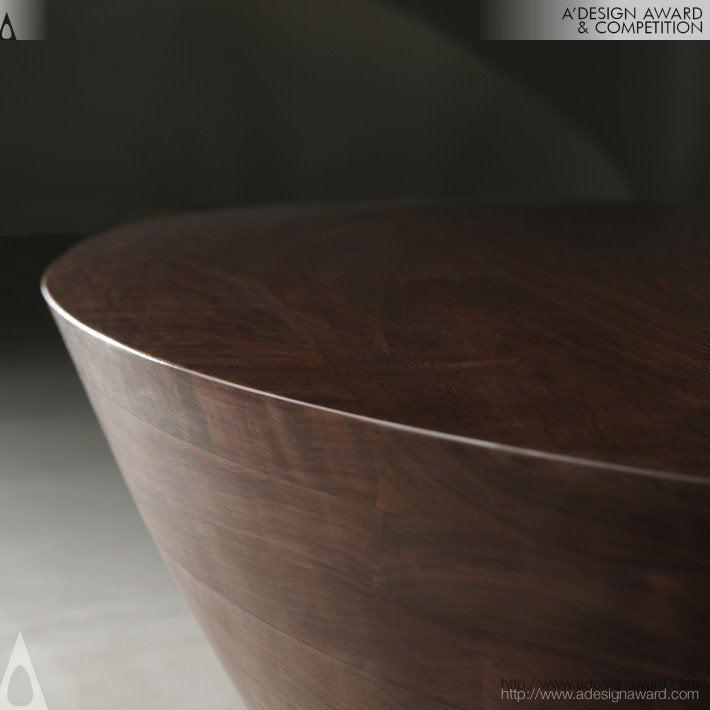 Lake Tea Table by Xia Yiting, 2022 - GULMOHAR WOOD WORKS - Made in Bangalore