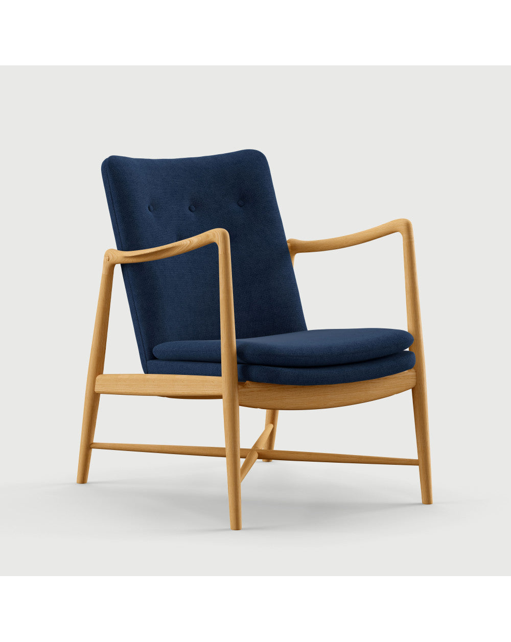 COLONIAL Chair by Ole Wanscher - 1959 - GULMOHAR WOOD WORKS - Made in Bangalore