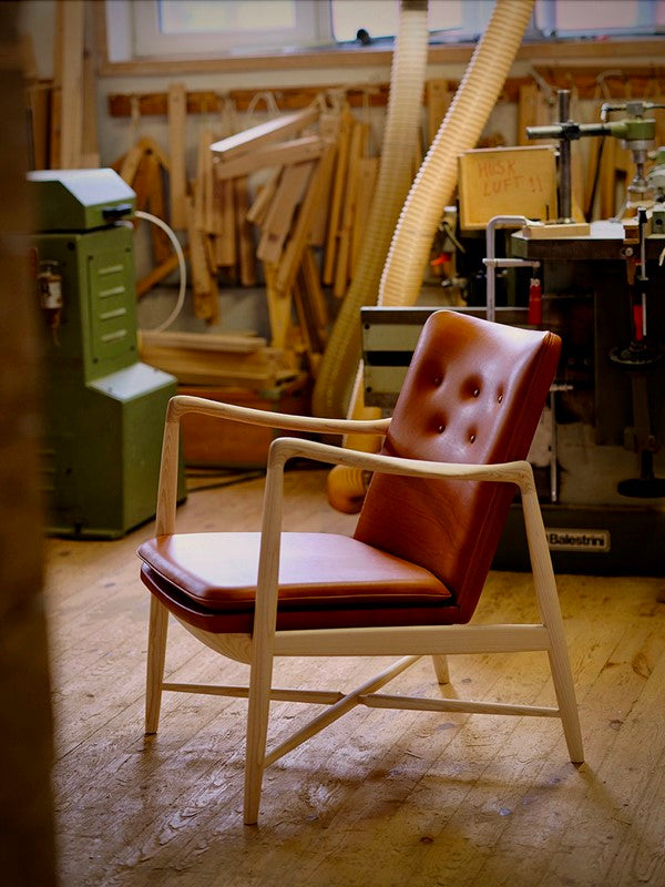 COLONIAL Chair by Ole Wanscher - 1959 - GULMOHAR WOOD WORKS - Made in Bangalore