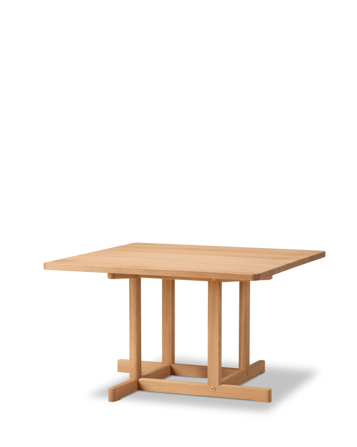 BM80 Mogensen Coffee Table, 90x90 cm by Børge Mogensen for Fredericia — original design reference, view 2