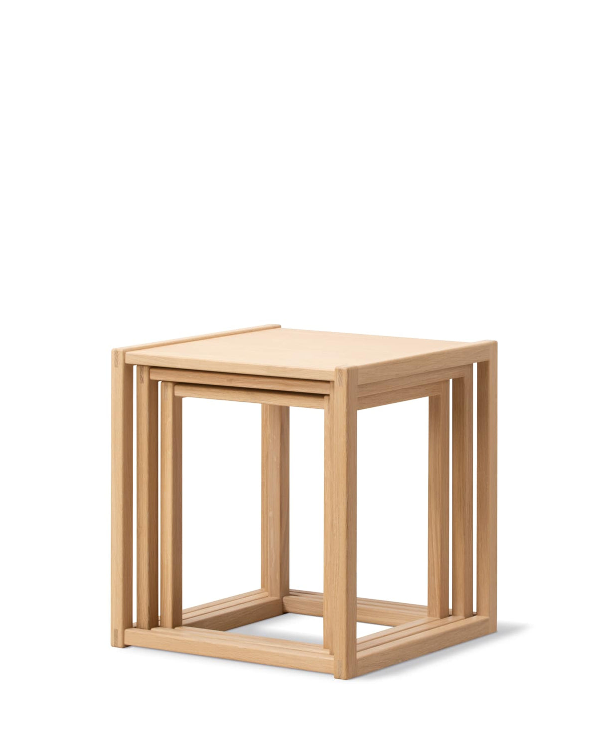 BM375 Nesting Tables by Børge Mogensen for Fredericia — original design reference, view 2
