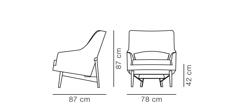 A-Chair Wood Base: original dimensional drawing. Inch measurements are provided in the variant and specifications.