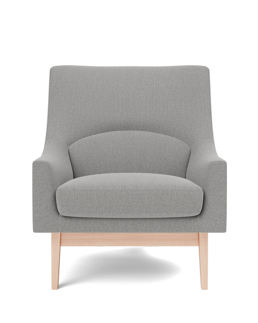 A-Chair Wood Base, reference view 1. Fredericia design photograph; Gulmohar wooden components made in teak.