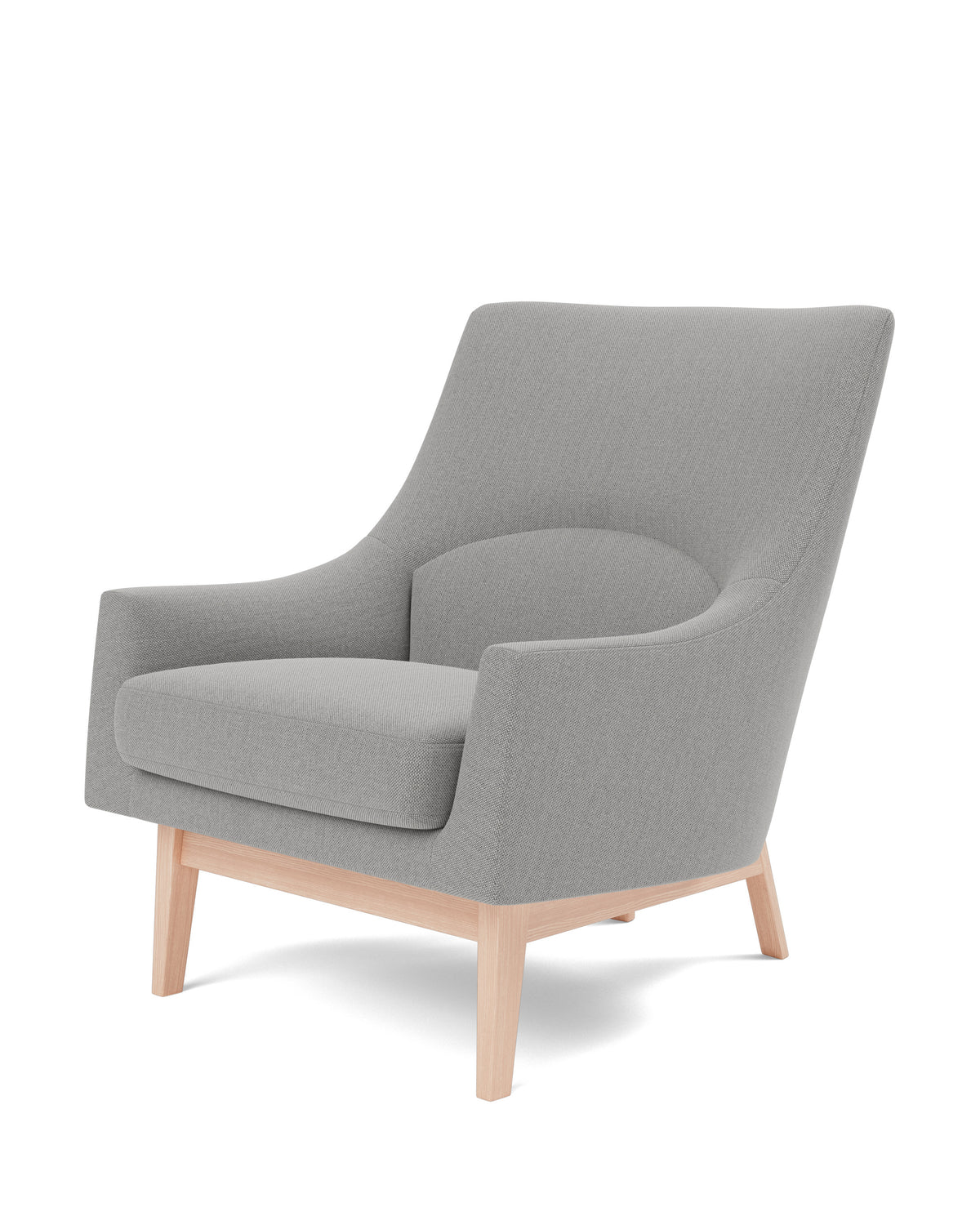 A-Chair Wood Base, reference view 2. Fredericia design photograph; Gulmohar wooden components made in teak.