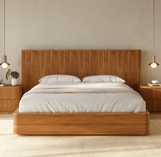 Avin custom teak design visualization 1, made in Bangalore