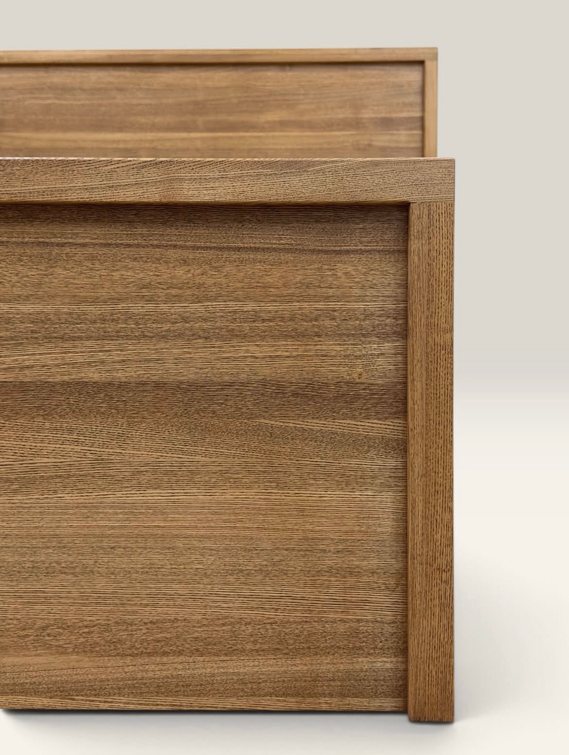 B20 bed reference angled view for custom teak furniture made in Bangalore