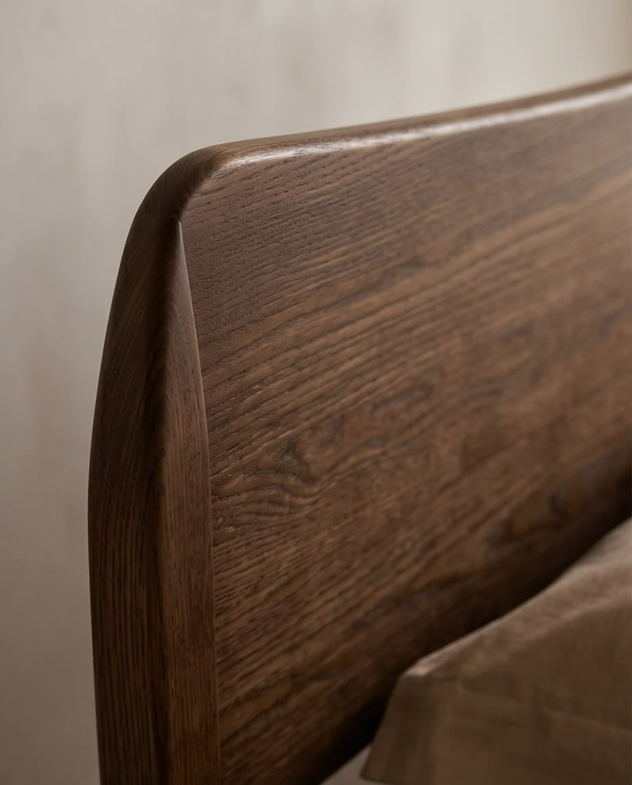 Luna bed reference construction detail for custom teak furniture made in Bangalore