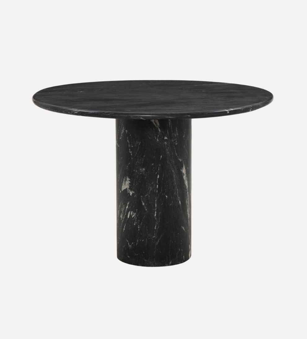 Orin Teak Postmodern Dining Table with 4 Chairs