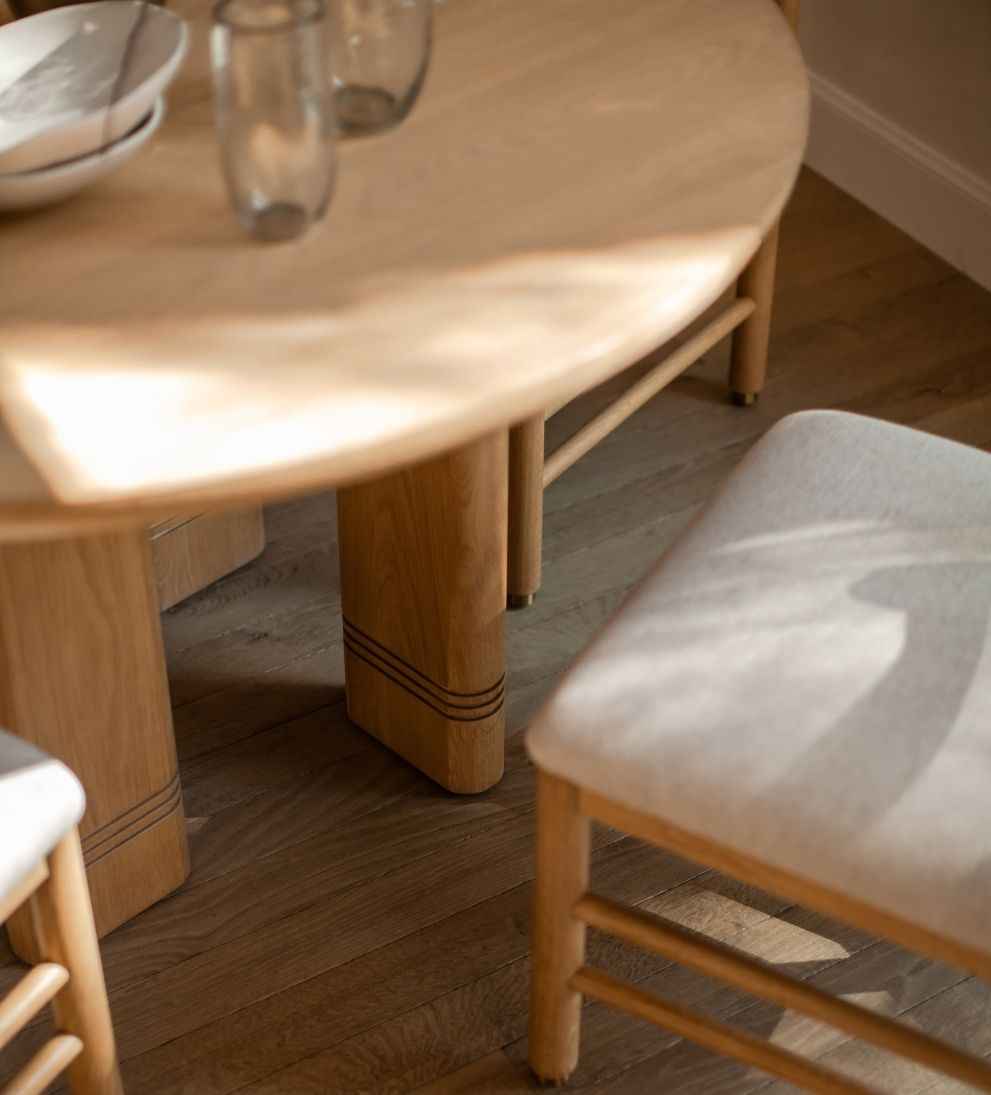 Siena Teak Round Dining Table with 4 Chairs