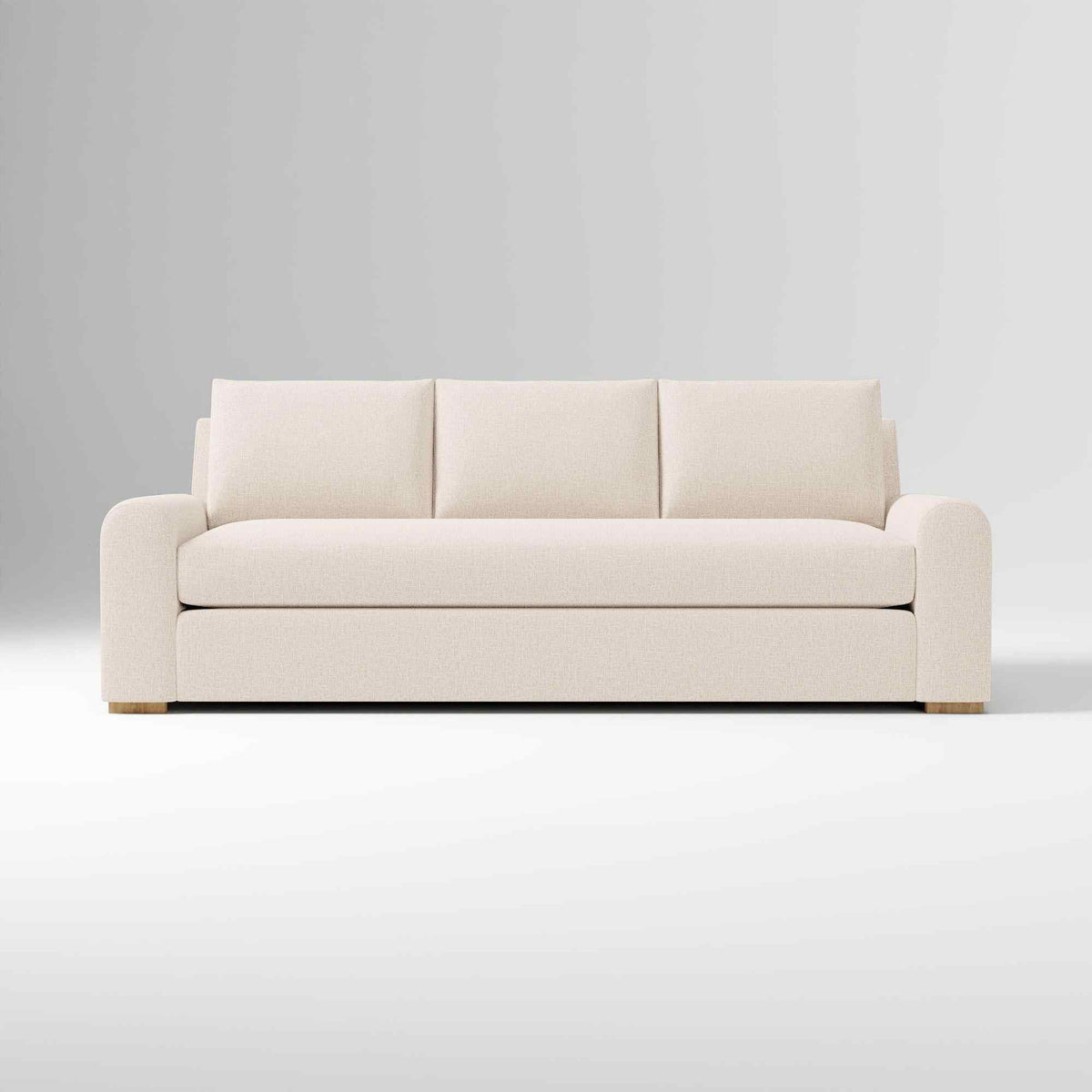 Hadley Style 86.5-inch Sofa - reference view 3 for Gulmohar Wood Works