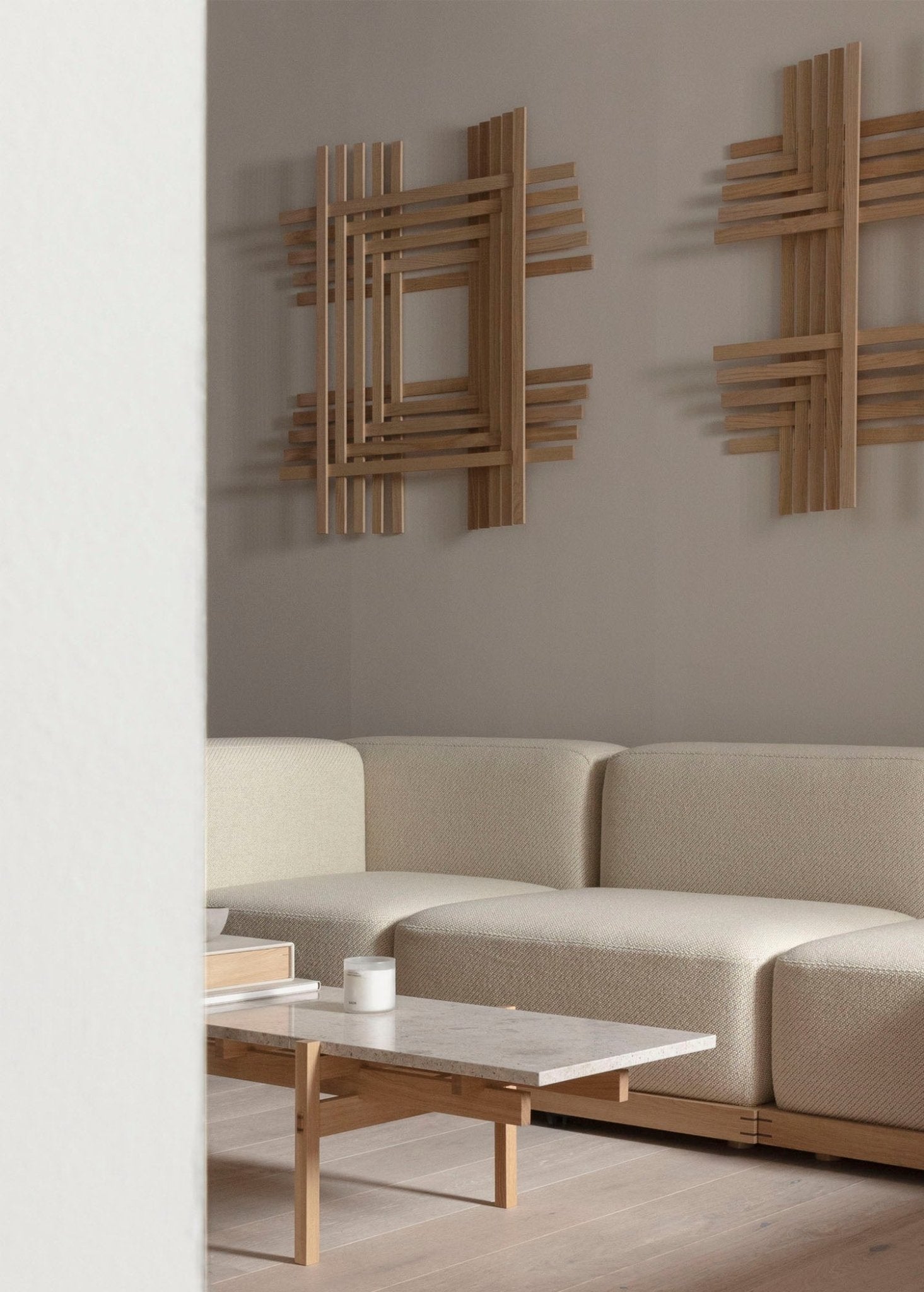 INWARD / OUTWARD by Sara Martinsen for KARIMOKU - GULMOHAR WOOD WORKS - Made in Bangalore