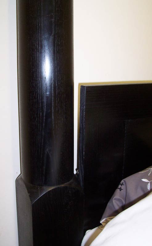 Japanese Samurai Canopy (Poster) Bed