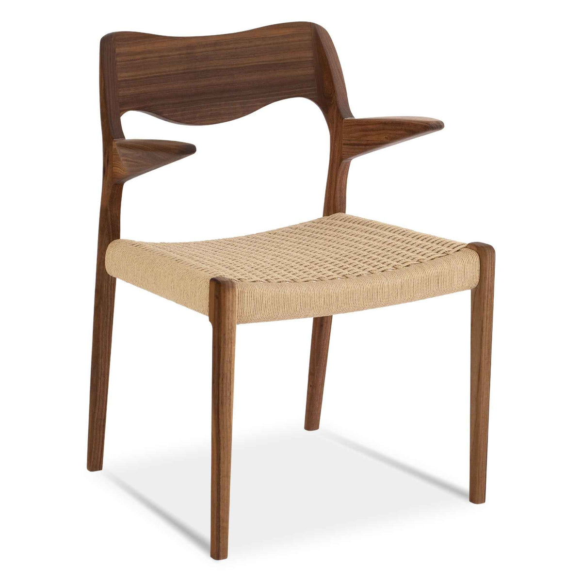 Model 55 Teak Dining Armchair | Niels Otto Møller Inspired