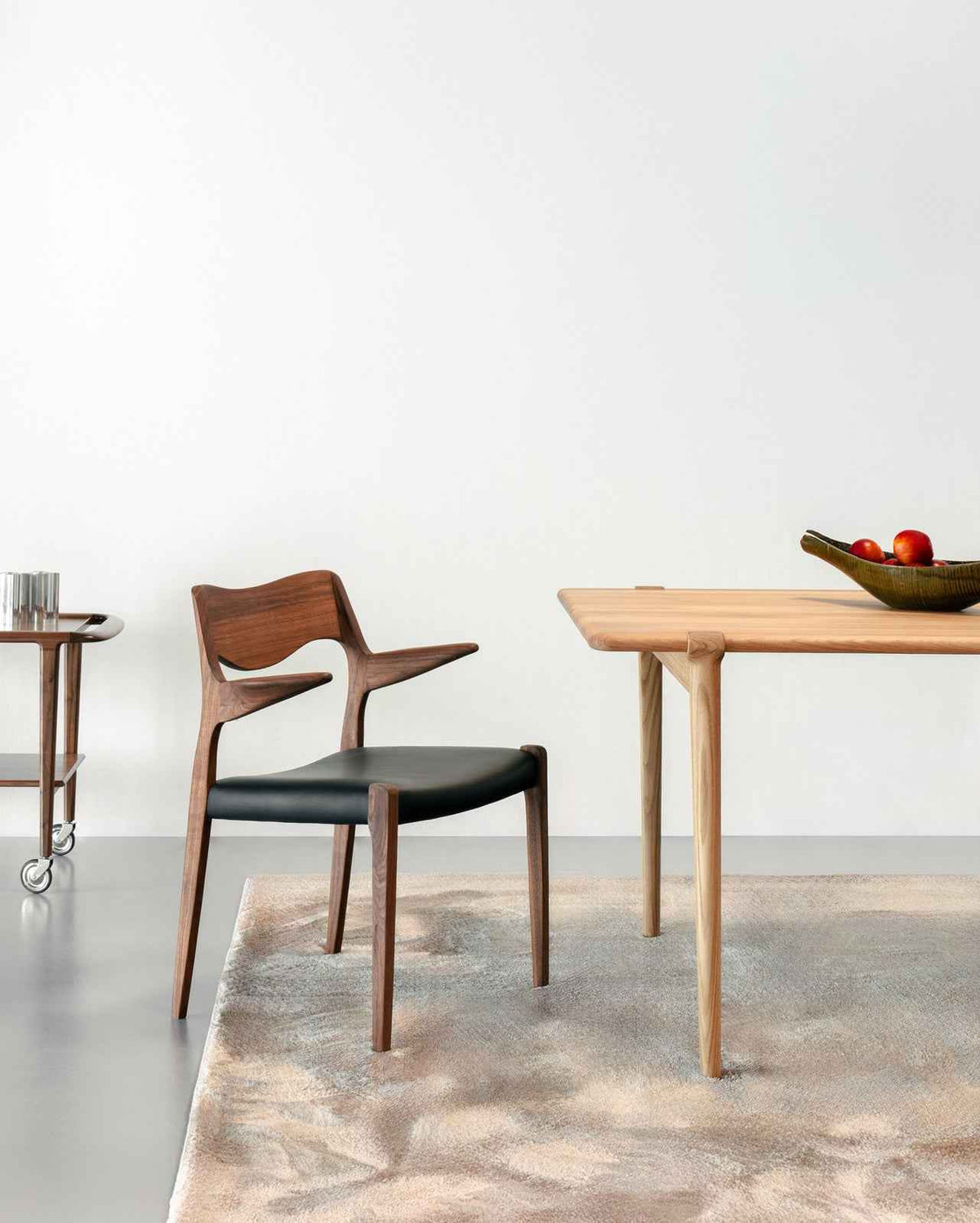 Model 55 Teak Dining Armchair | Niels Otto Møller Inspired