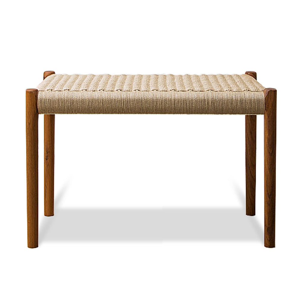 Original J.L. Møller Model 63B design reference — front view. Source: Hansen Interiors. Custom Gulmohar teak version may differ.