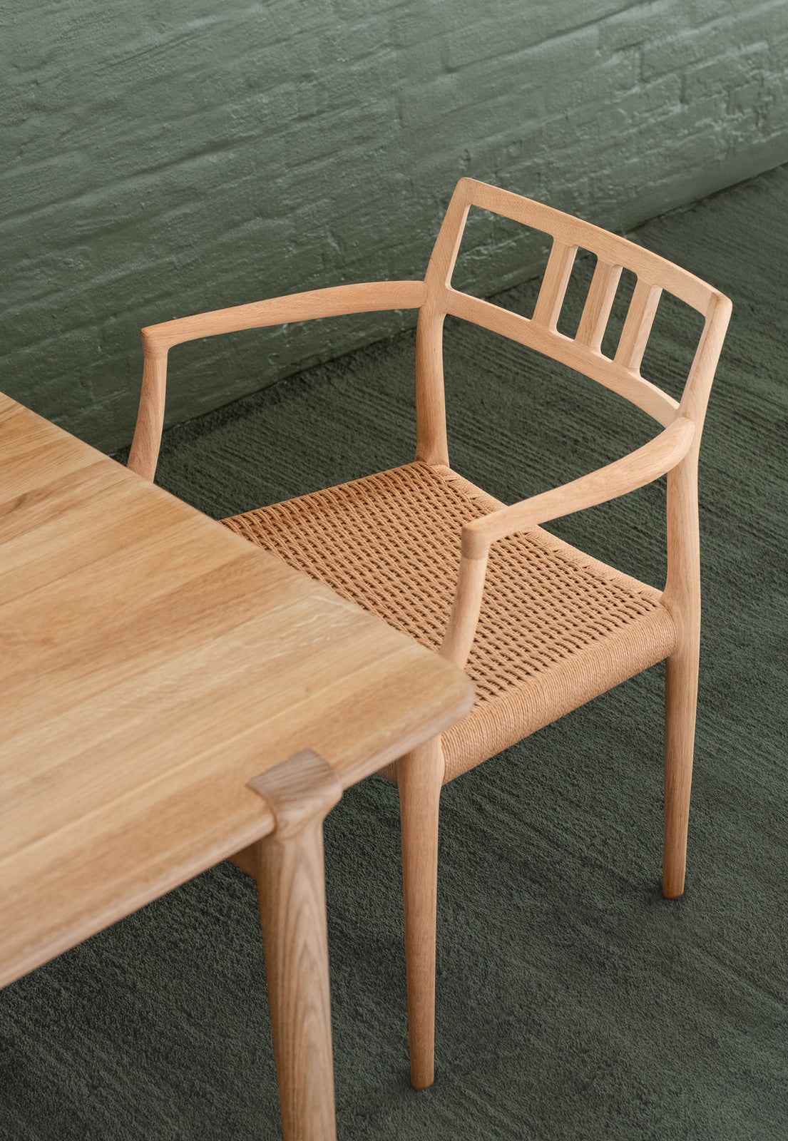 Model 64 Teak Dining Armchair | Niels Otto Møller Inspired