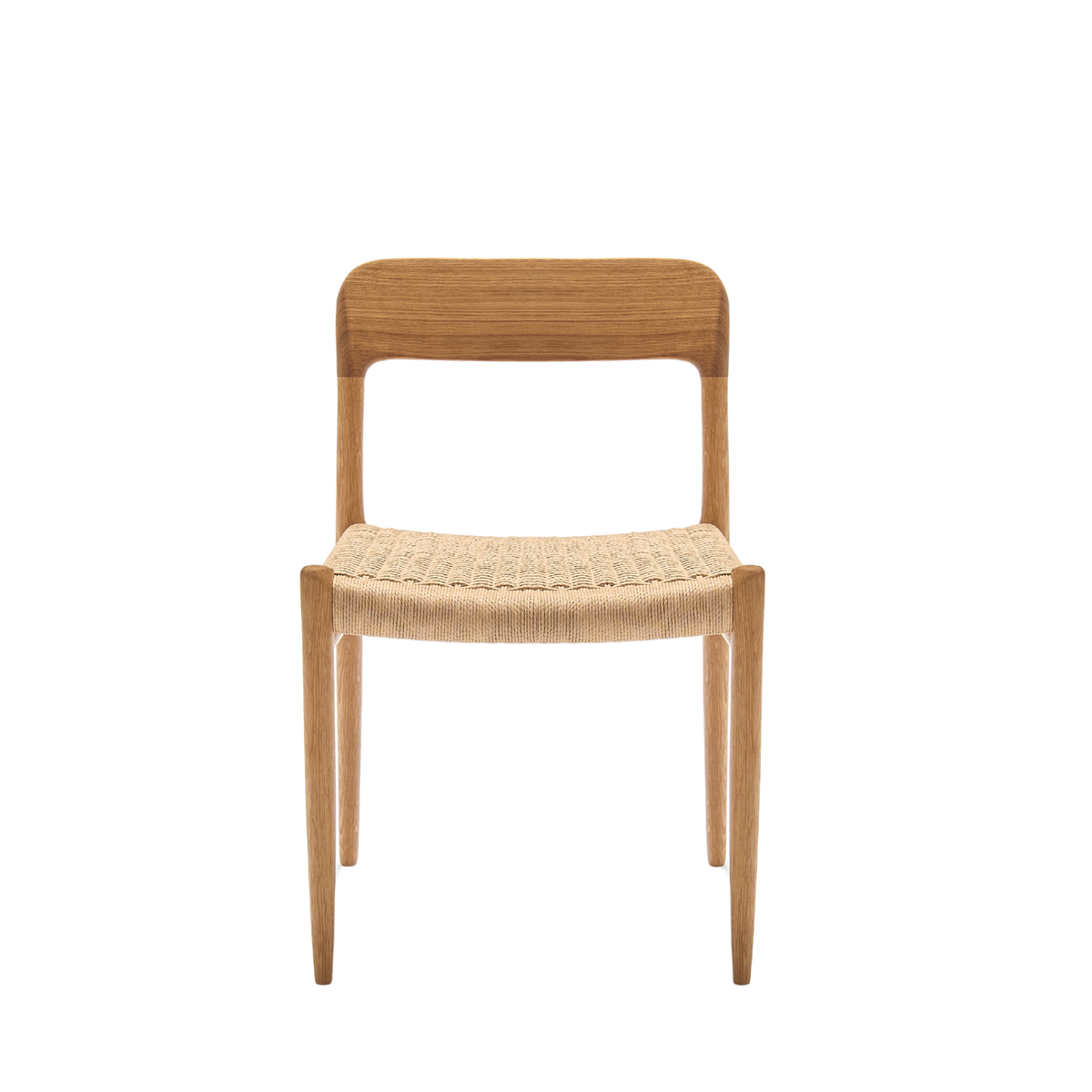 J.L. Møller Model 75 design reference; Gulmohar's custom version uses teak