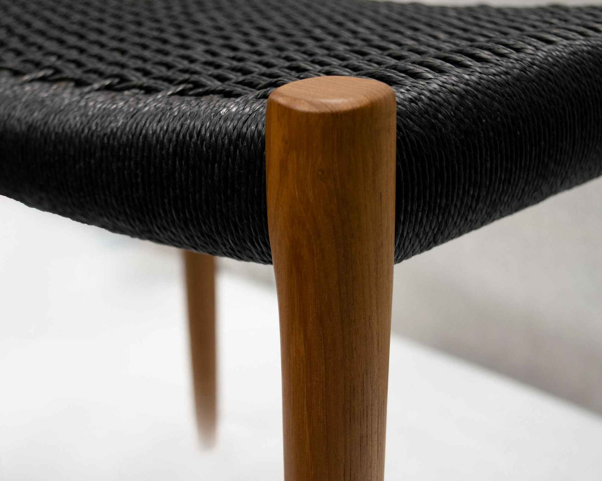 Model 77A Teak Stool | Niels Otto Møller Inspired