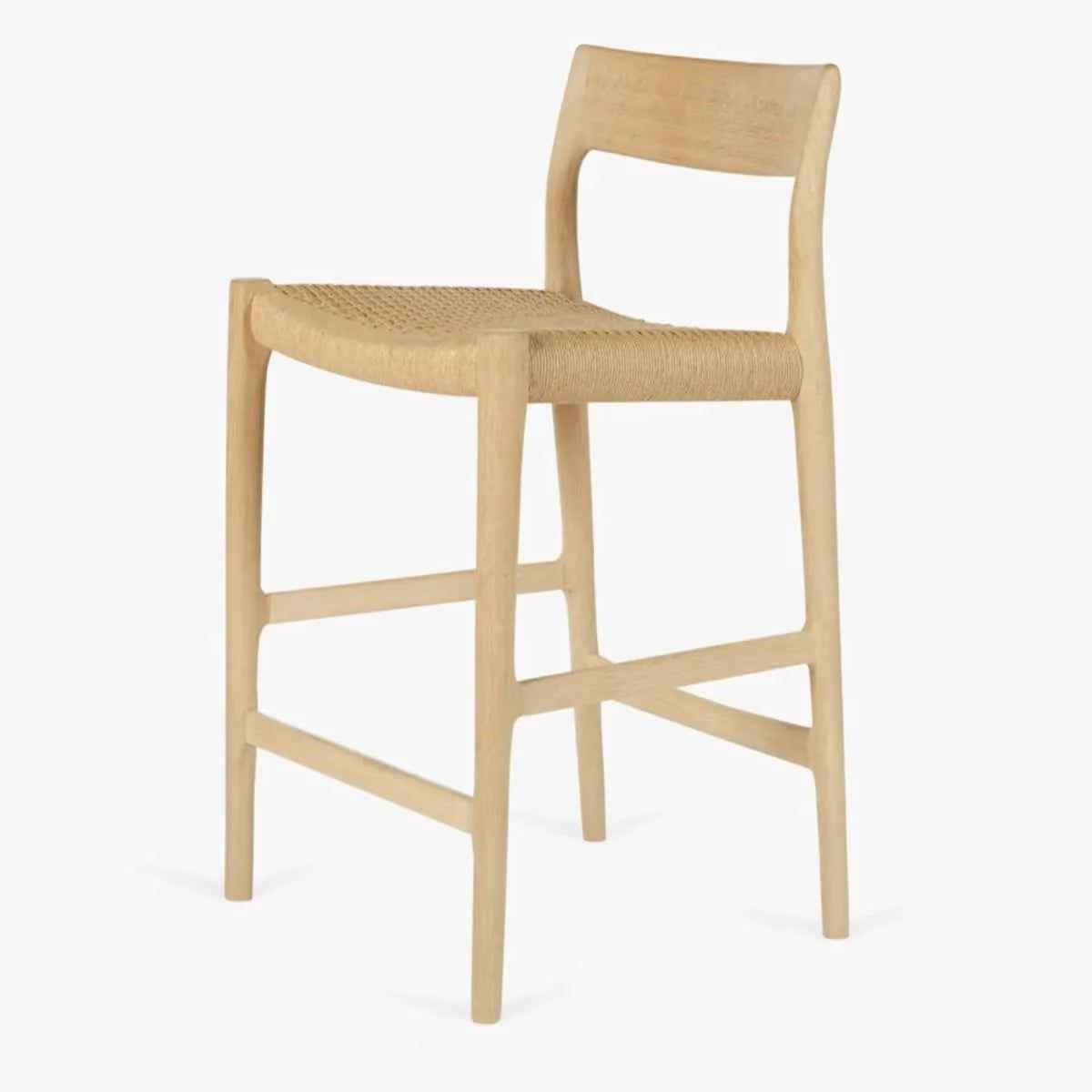 Model 77B Teak Bar Stool | Niels Otto Møller Inspired