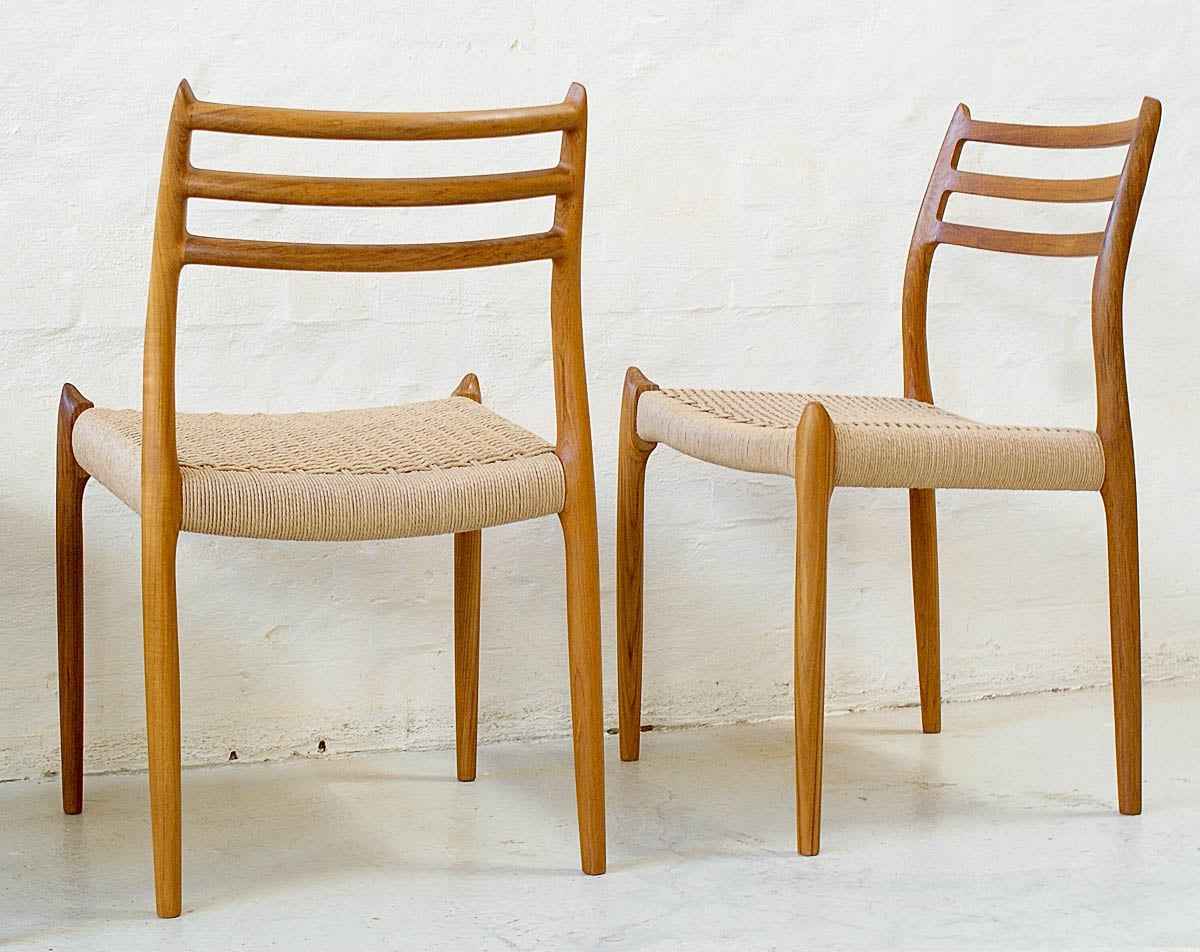 Model 78 Teak Dining Chair | Niels Otto Møller Inspired