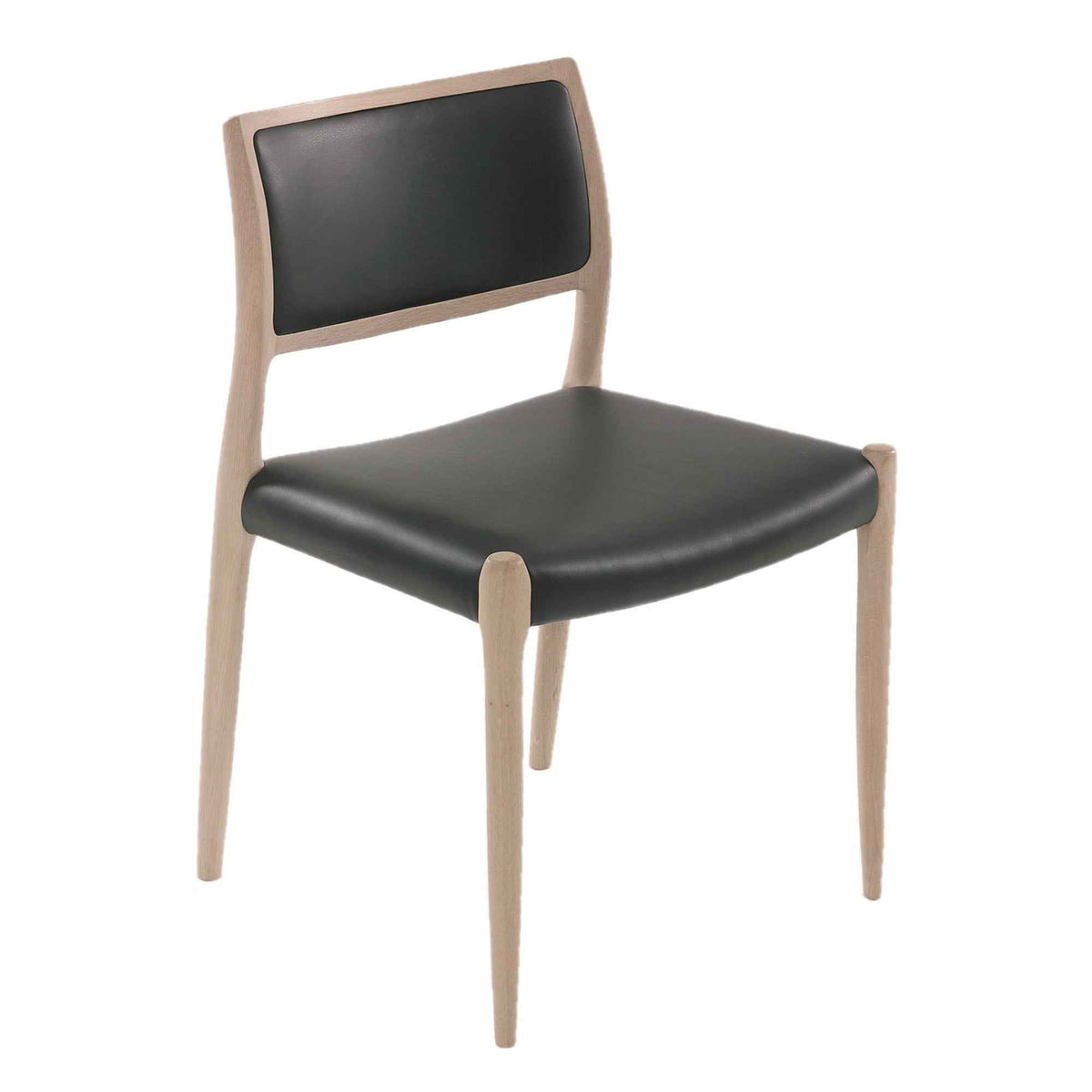 Model 80 Teak Upholstered Dining Chair | Niels Otto Møller Inspired