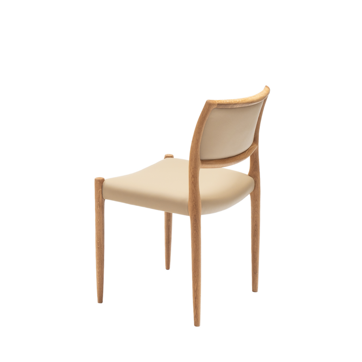 Model 80 Teak Upholstered Dining Chair | Niels Otto Møller Inspired