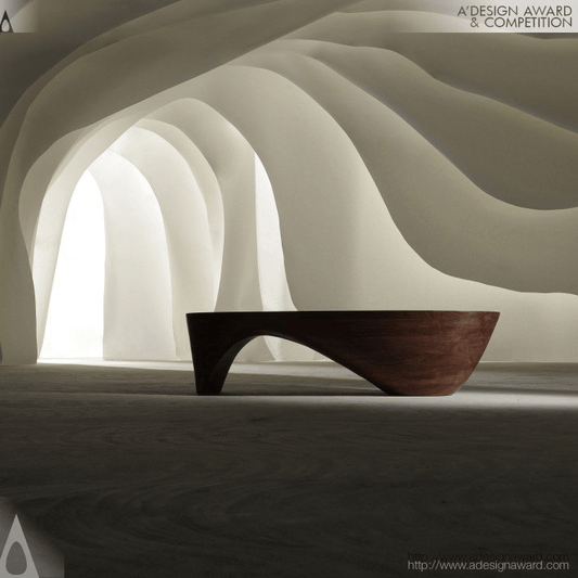 Lake Tea Table by Xia Yiting, 2022 - GULMOHAR WOOD WORKS - Made in Bangalore