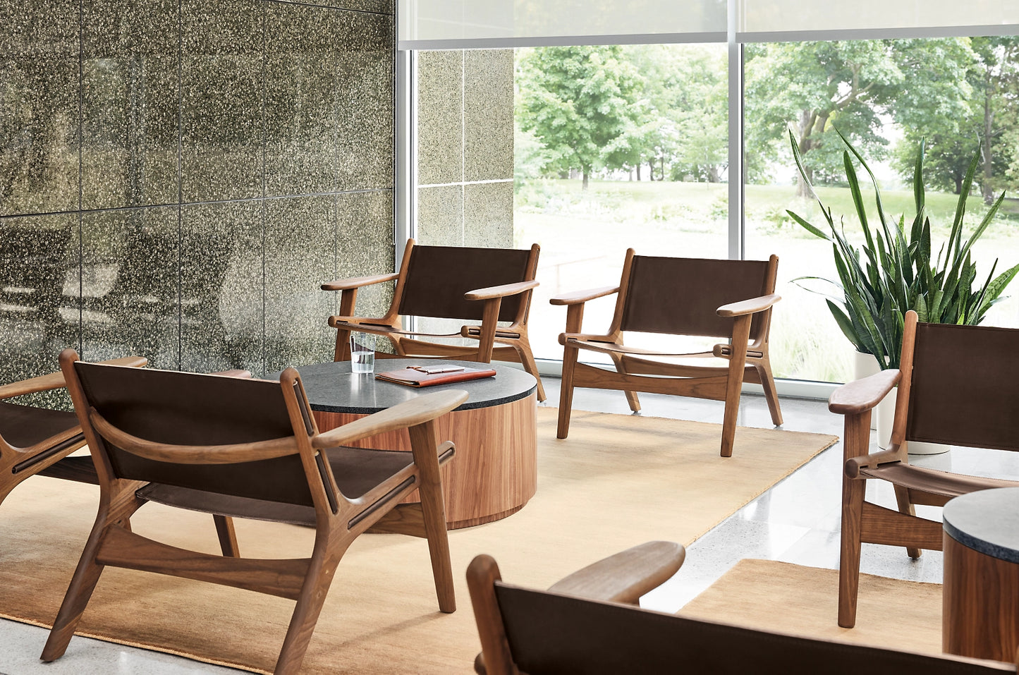 Lars Leather Lounge Chair