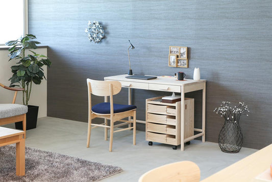 Living desk: Overall design reference; original design reference, not Gulmohar teak finish