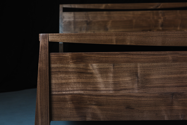 Mcintosh Bed — additional detail view; original Kendrick Anderson design reference, not a Gulmohar teak product photograph