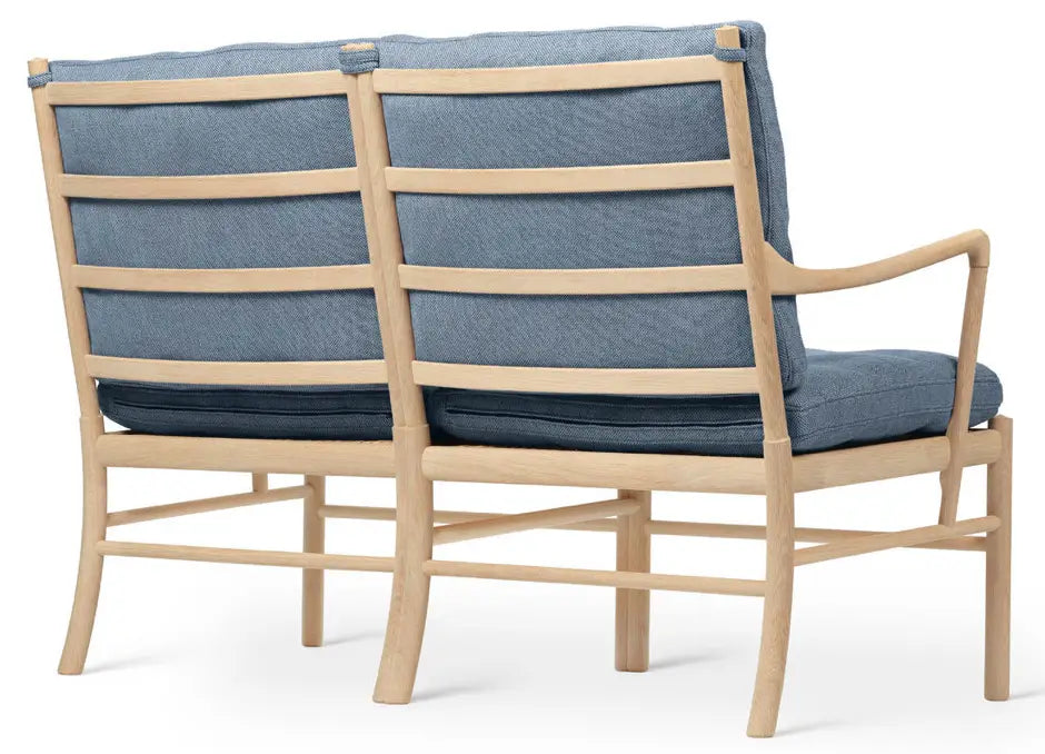 COLONIAL Sofa by Ole Wanscher - 1964 - GULMOHAR WOOD WORKS - Made in Bangalore