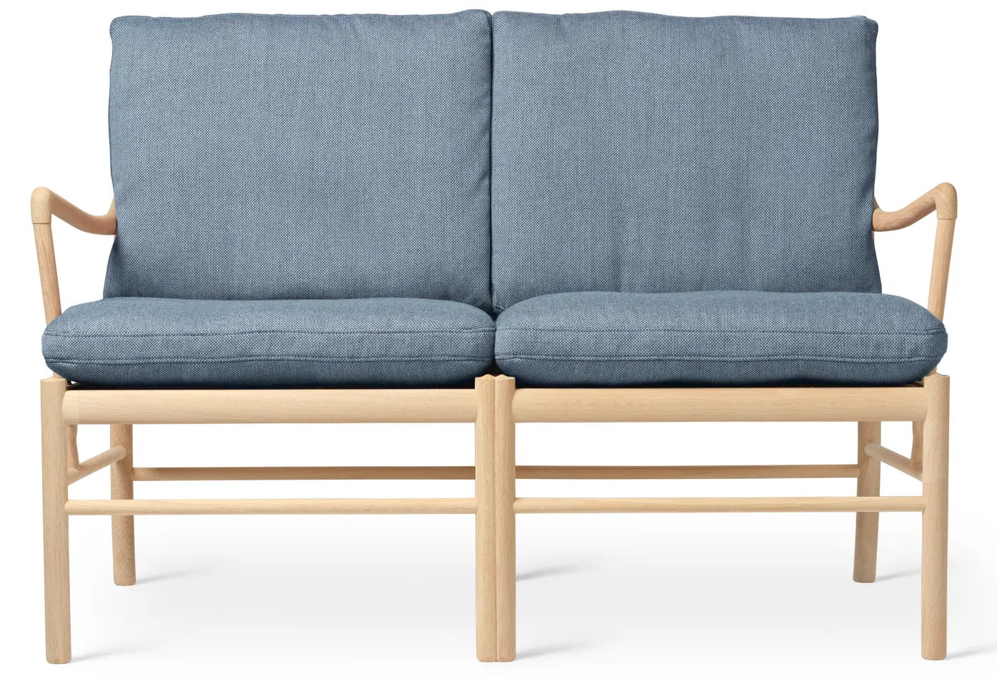 COLONIAL Sofa by Ole Wanscher - 1964 - GULMOHAR WOOD WORKS - Made in Bangalore