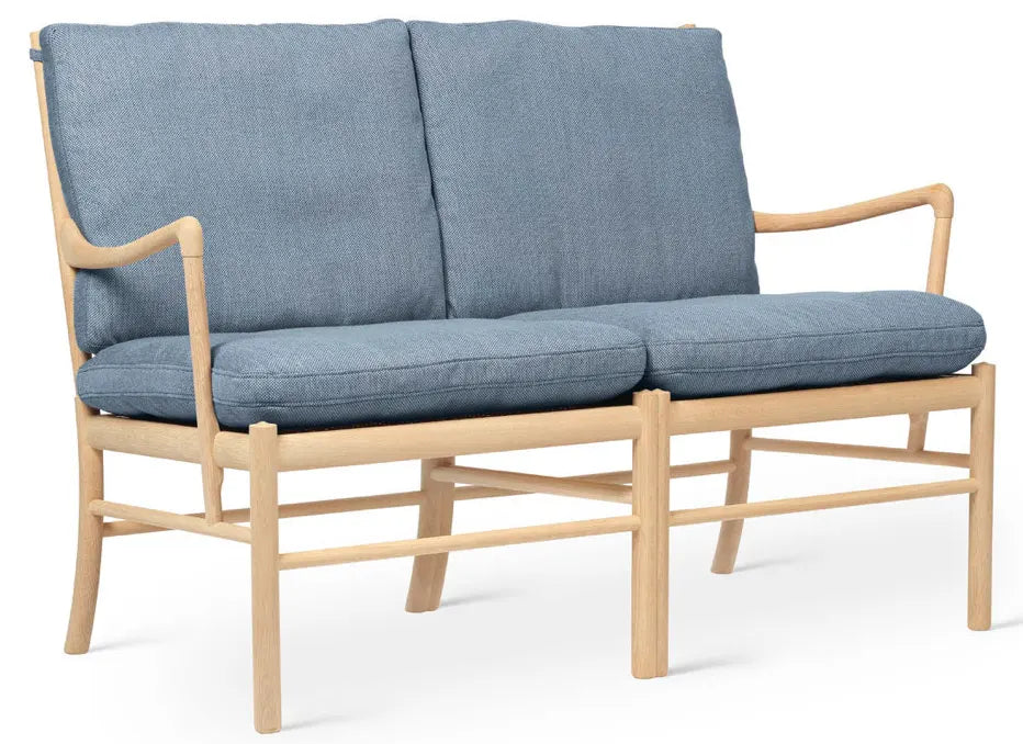 COLONIAL Sofa by Ole Wanscher - 1964 - GULMOHAR WOOD WORKS - Made in Bangalore