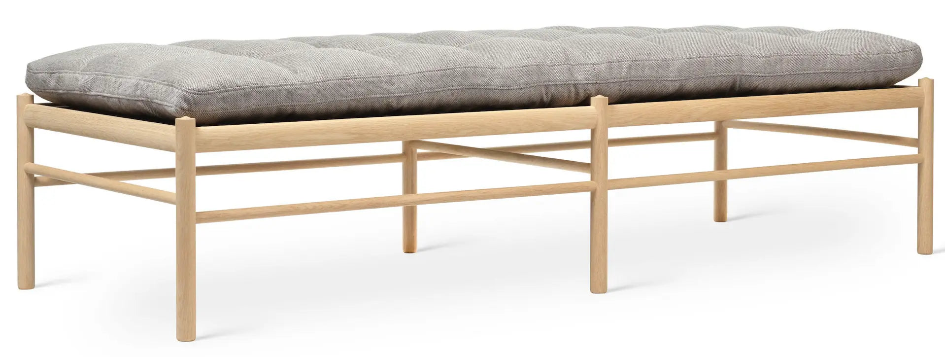 COLONIAL Daybed OW150 by Ole Wanscher - 1950 - GULMOHAR WOOD WORKS - Made in Bangalore