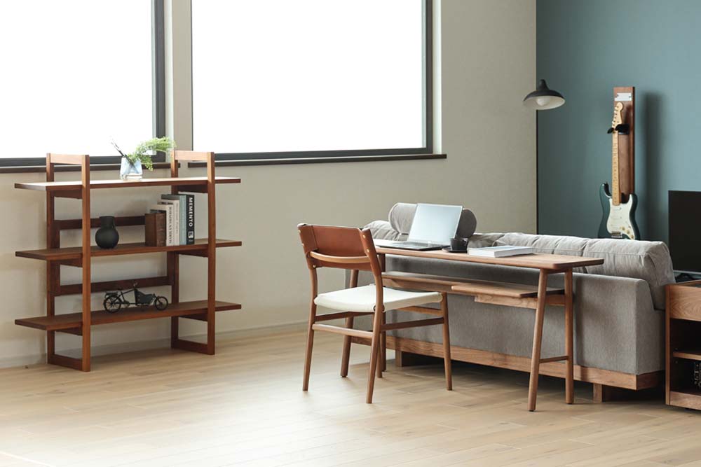 POD Back Desk: Alternate design reference; original design reference, not Gulmohar teak finish