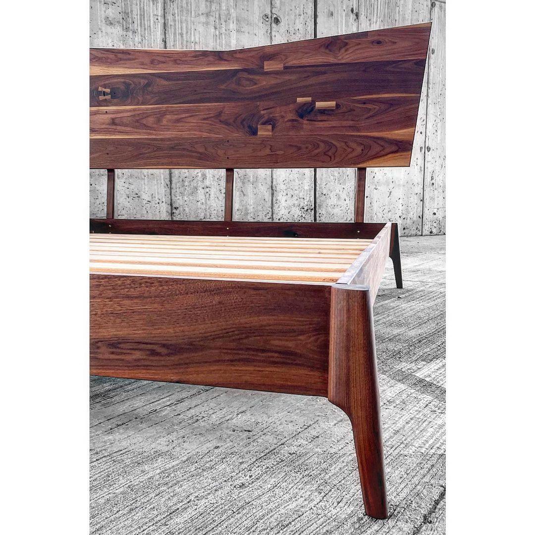 Bed Frame No.3 by Steven Kirby - GULMOHAR WOOD WORKS - Made in Bangalore