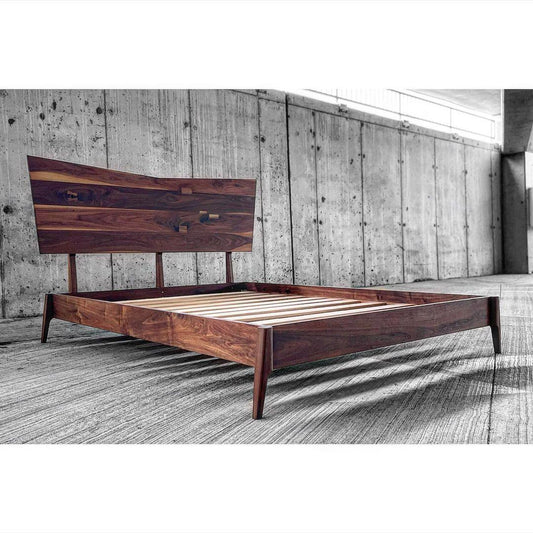 Bed Frame No.3 by Steven Kirby - GULMOHAR WOOD WORKS - Made in Bangalore