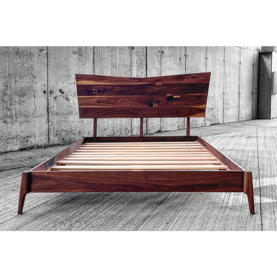 Bed Frame No.3 by Steven Kirby - GULMOHAR WOOD WORKS - Made in Bangalore