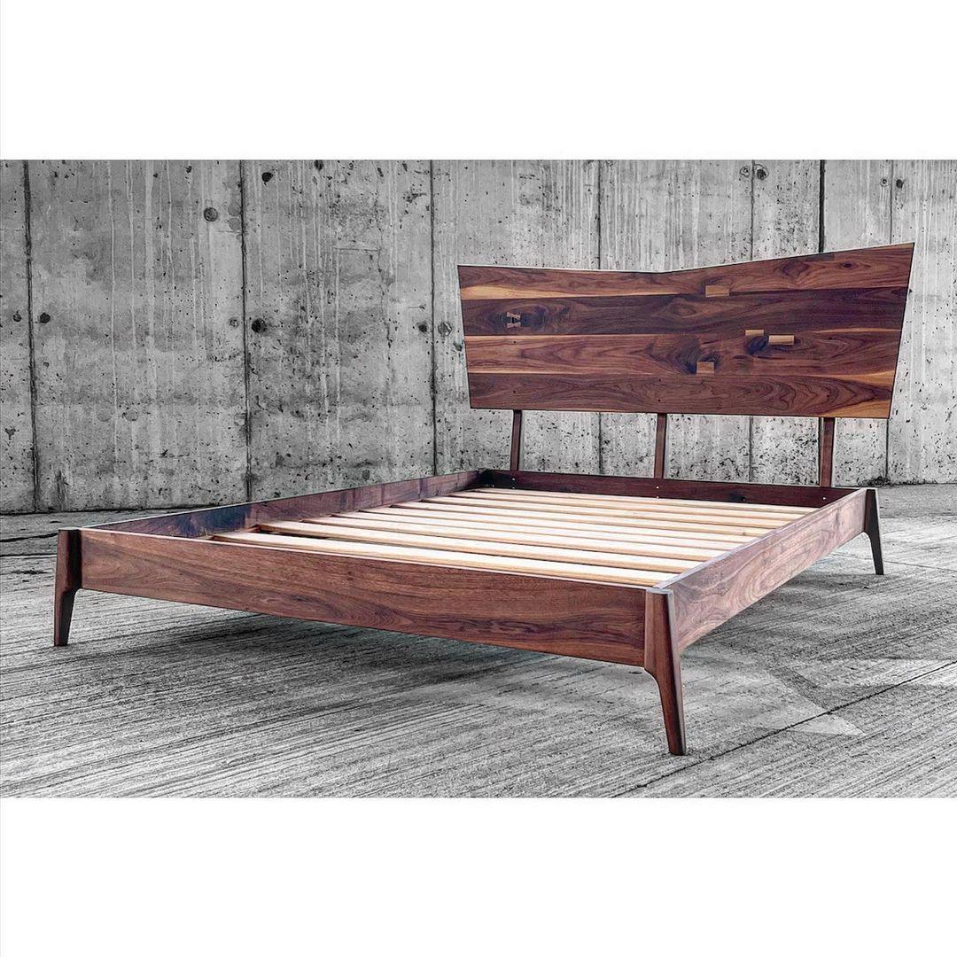 Bed Frame No.3 by Steven Kirby - GULMOHAR WOOD WORKS - Made in Bangalore