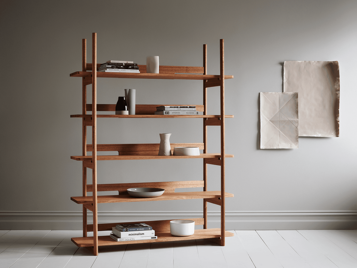 TANA Shelf Unit - GULMOHAR WOOD WORKS - Made in Bangalore