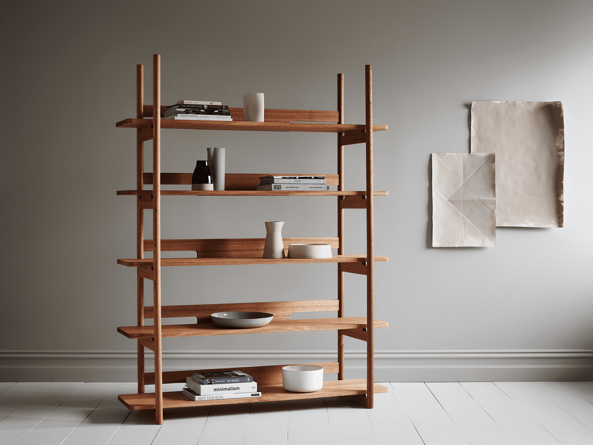 TANA Shelf Unit - GULMOHAR WOOD WORKS - Made in Bangalore