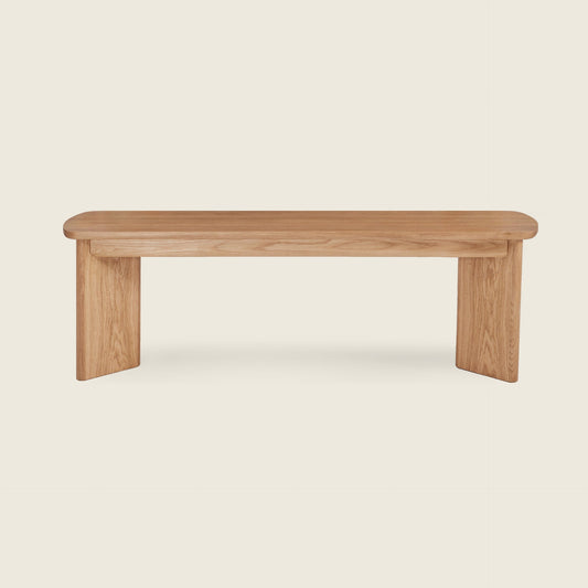 Vail Bench original design reference by Moss Design, view 1