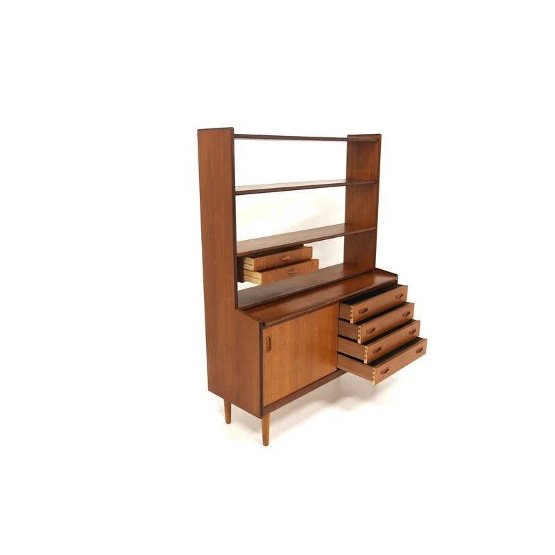 WALKER Vintage Book Shelf - GULMOHAR WOOD WORKS - Made in Bangalore