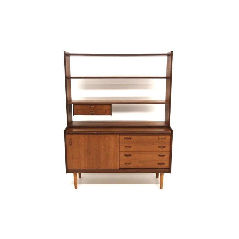 WALKER Vintage Book Shelf - GULMOHAR WOOD WORKS - Made in Bangalore