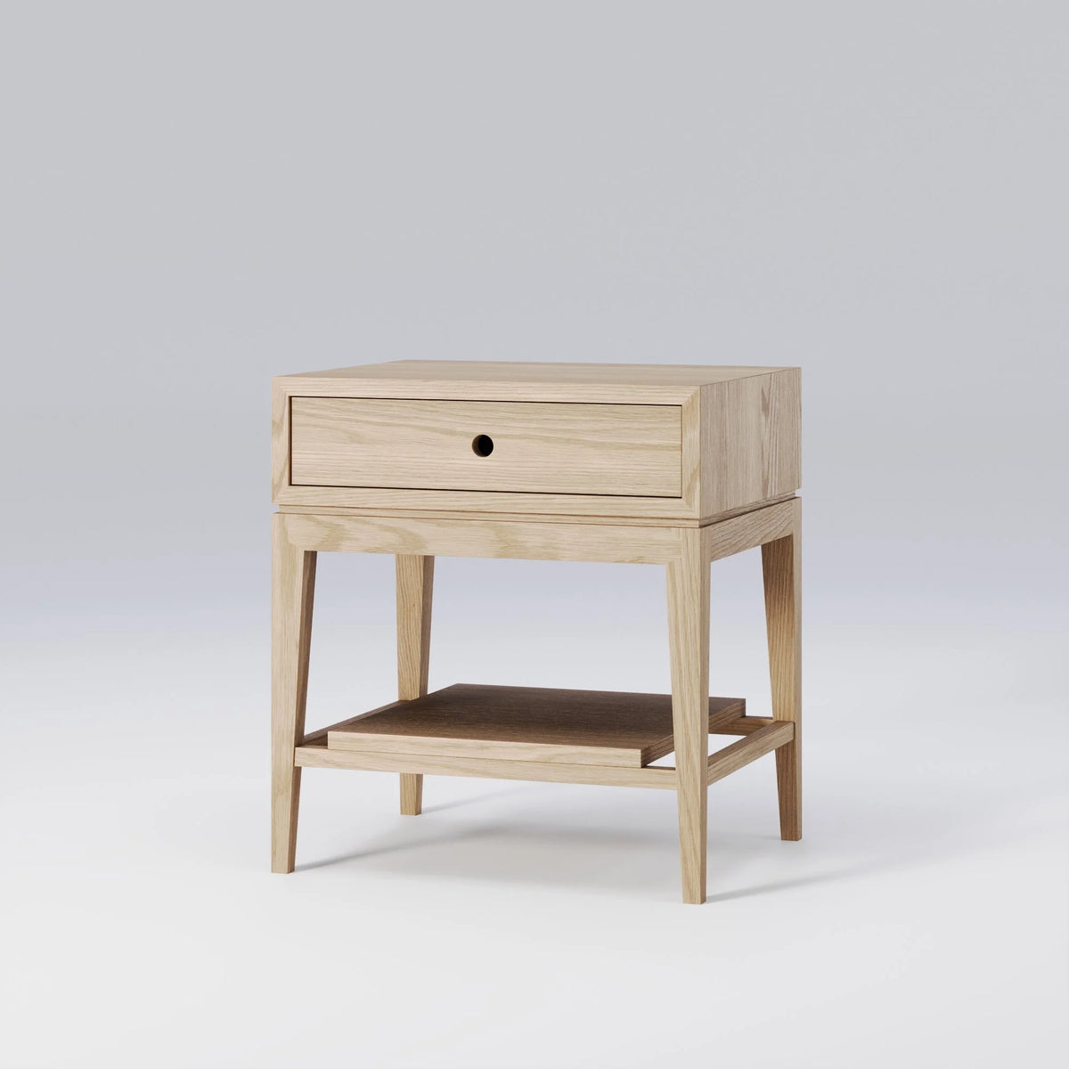 criadomudo table, original Wewood design reference, view 6; source timber shown, Gulmohar version made in teak.