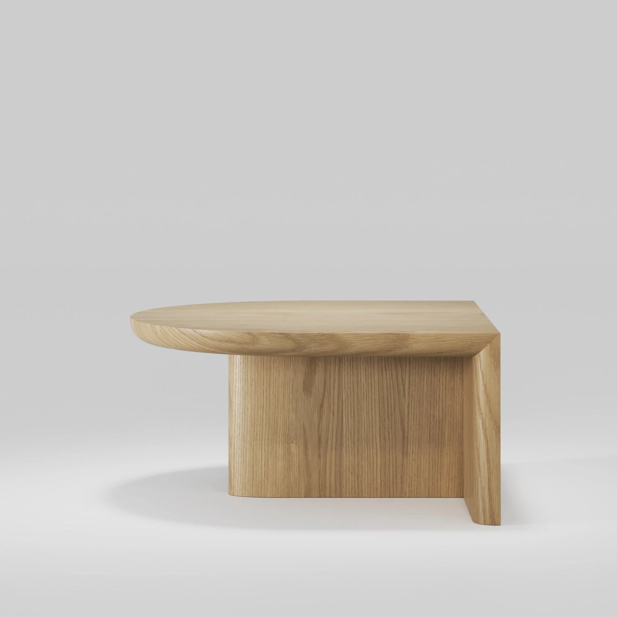 re-form table, original Wewood design reference, view 10; source timber shown, Gulmohar version made in teak.