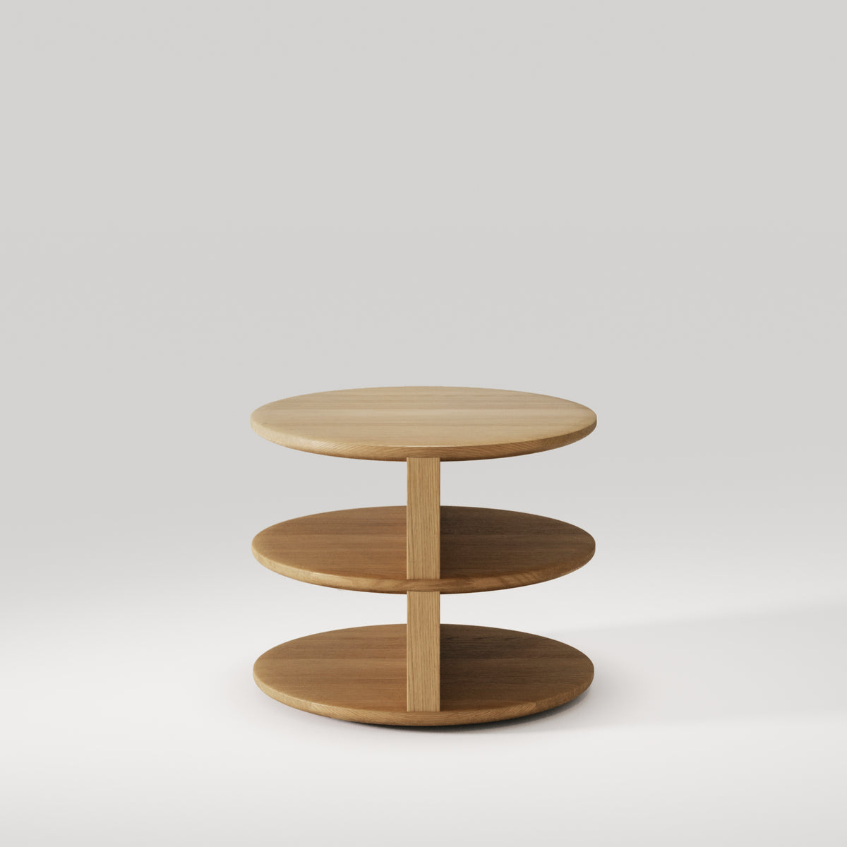 triplex table, original Wewood design reference, view 5; source timber shown, Gulmohar version made in teak.