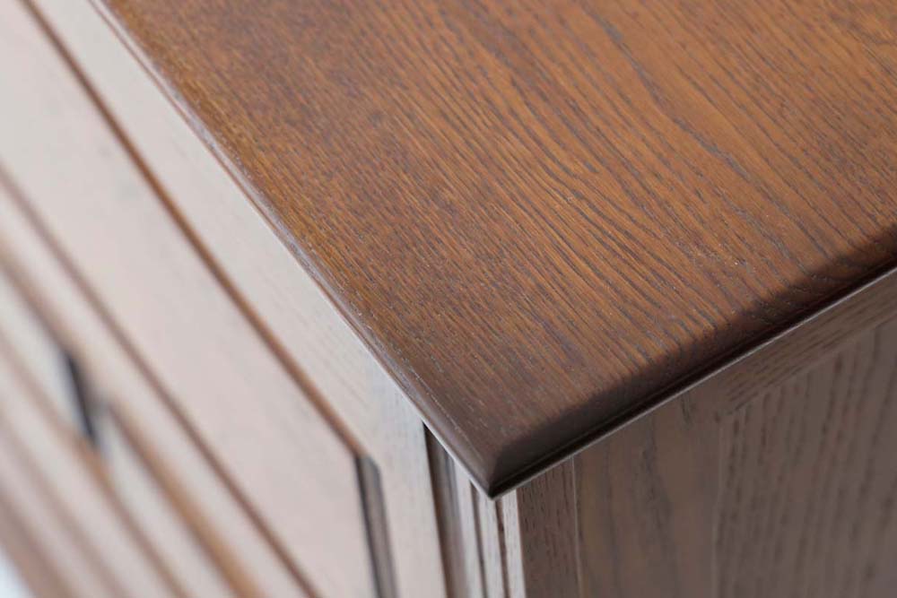 Campanula Writing board: Tabletop detail; original design reference, not Gulmohar teak finish